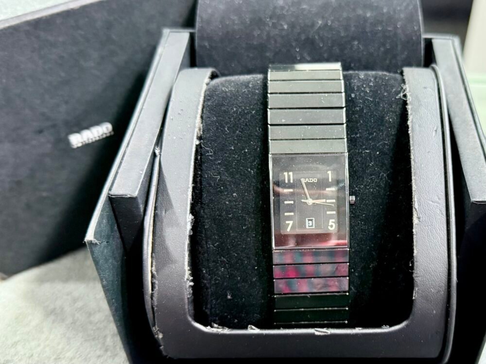 RADO Integral R21347202 Black Dial Black Ceramic Quartz Swiss Mens – photo 4