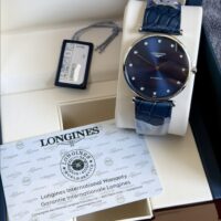 LONGINES Le Grande Classique Diamond Auto L4.908.4.97.2 Swiss Mens – photo 2