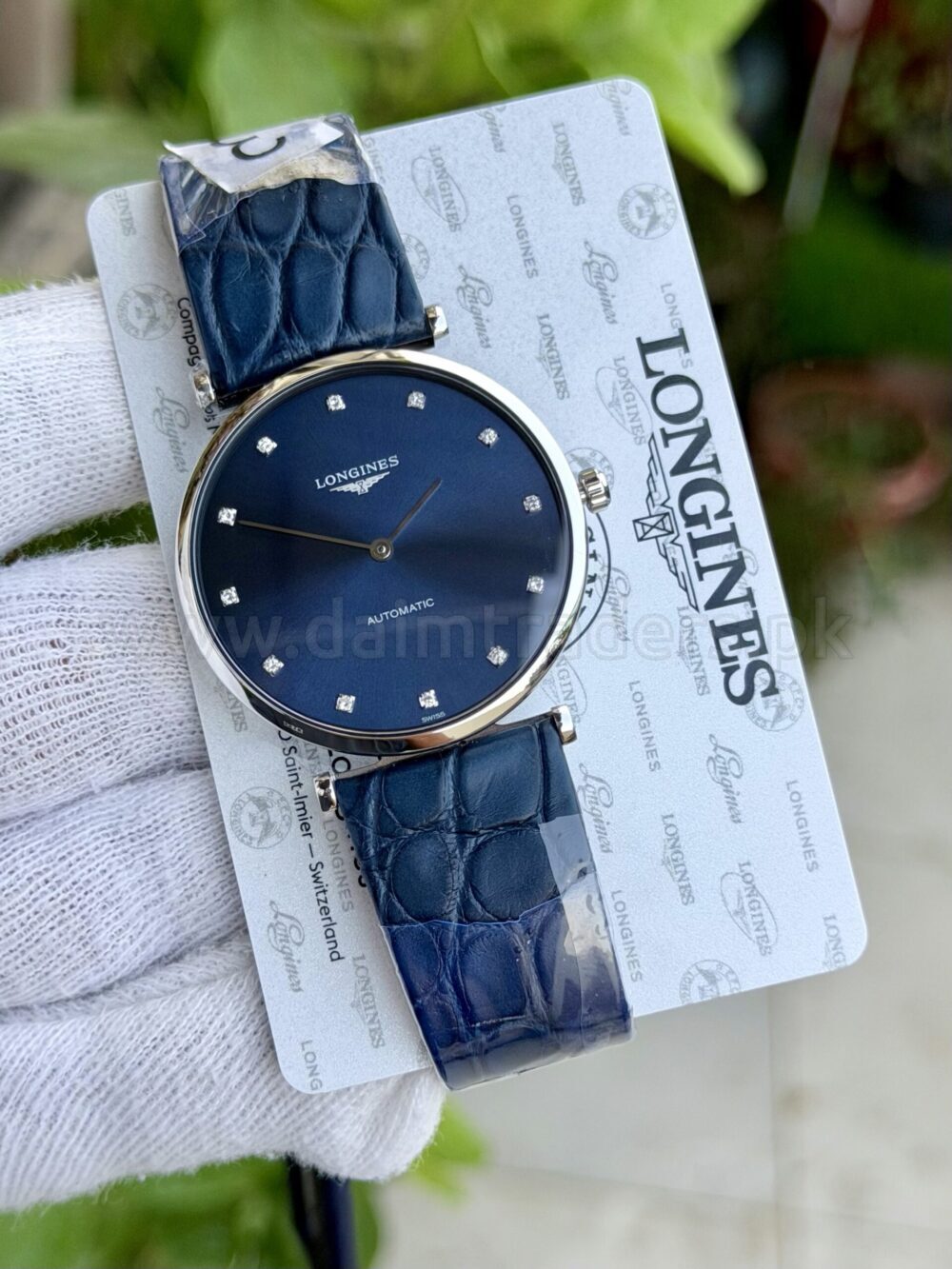 LONGINES Le Grande Classique Diamond Auto L4.908.4.97.2 Swiss Mens – photo 3