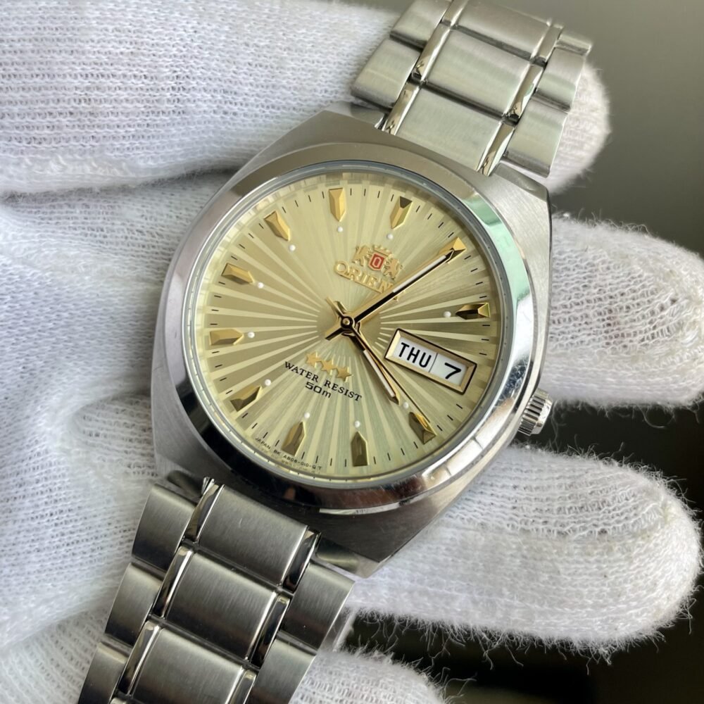 Orient Japan 3 Star Automatic Sun Burst – photo 2