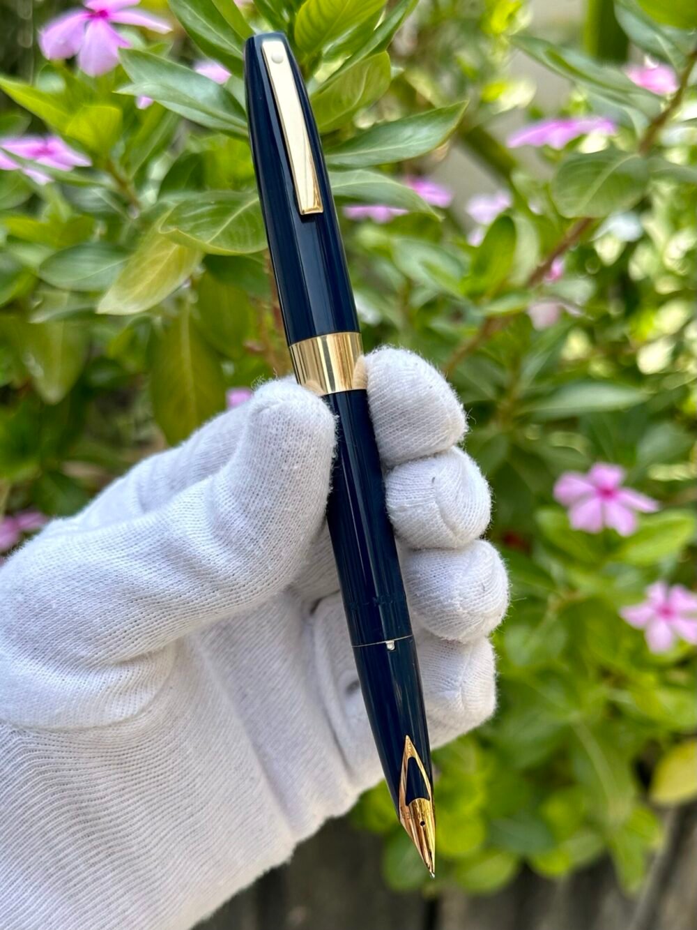 SHEAFFER 550 USA Fountain Pen 14 Kt Fine Nib – photo 2