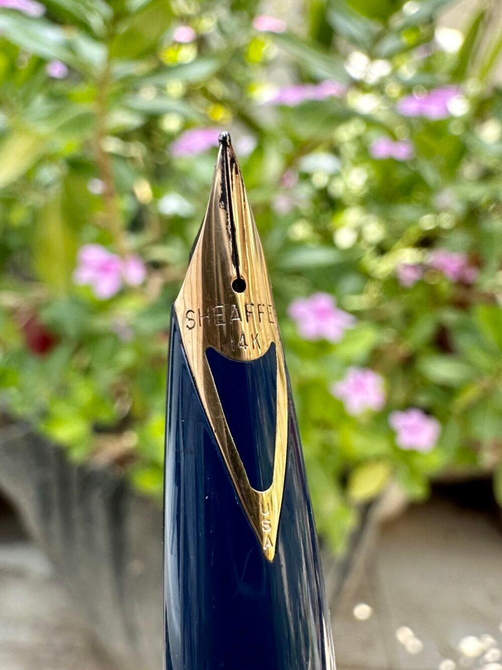 SHEAFFER 550 USA Fountain Pen 14 Kt Fine Nib – photo 3