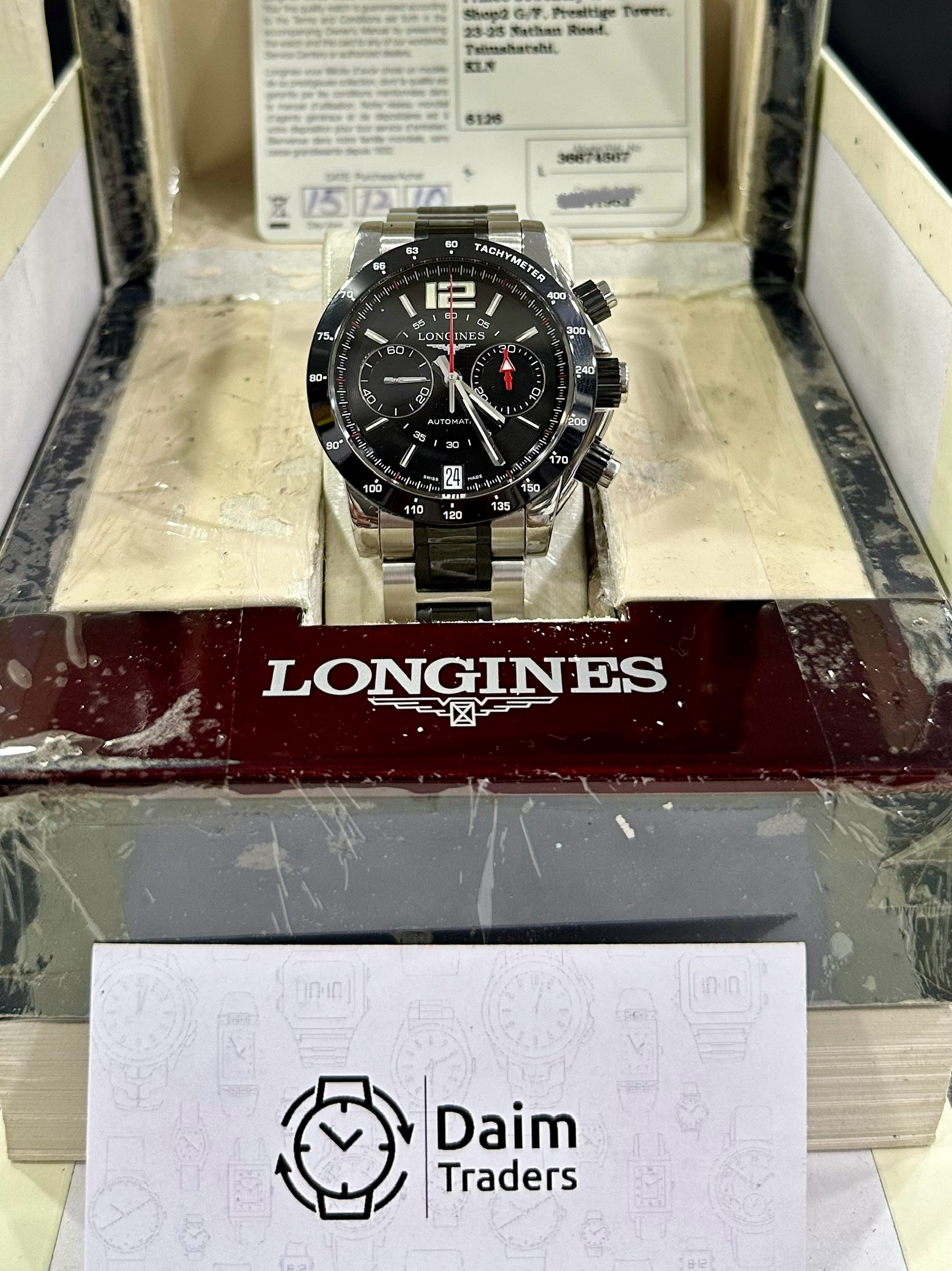 LONGINES Admiral L3.667.4 Swiss Daim Traders