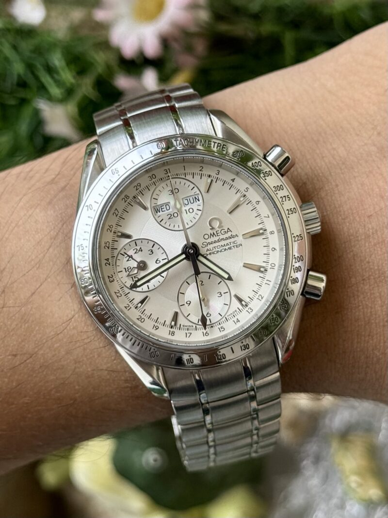 OMEGA Speedmaster Triple Date 3221.30.00 Swiss Mens - Image 3