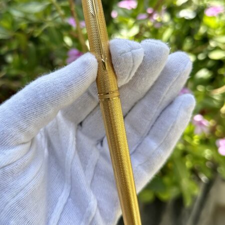 PARKER d'Orge Vintage 18k Solid Gold Nib Fountain Pen