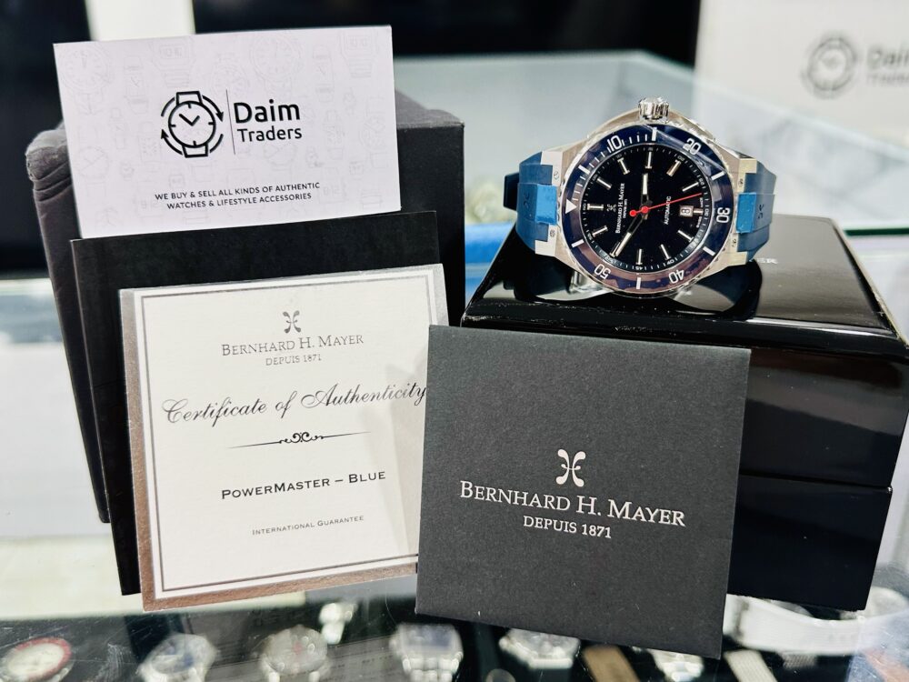 Christian Bernhard BERNHARD H.MAYER PowerMaster Blue Limited Swiss – photo 2