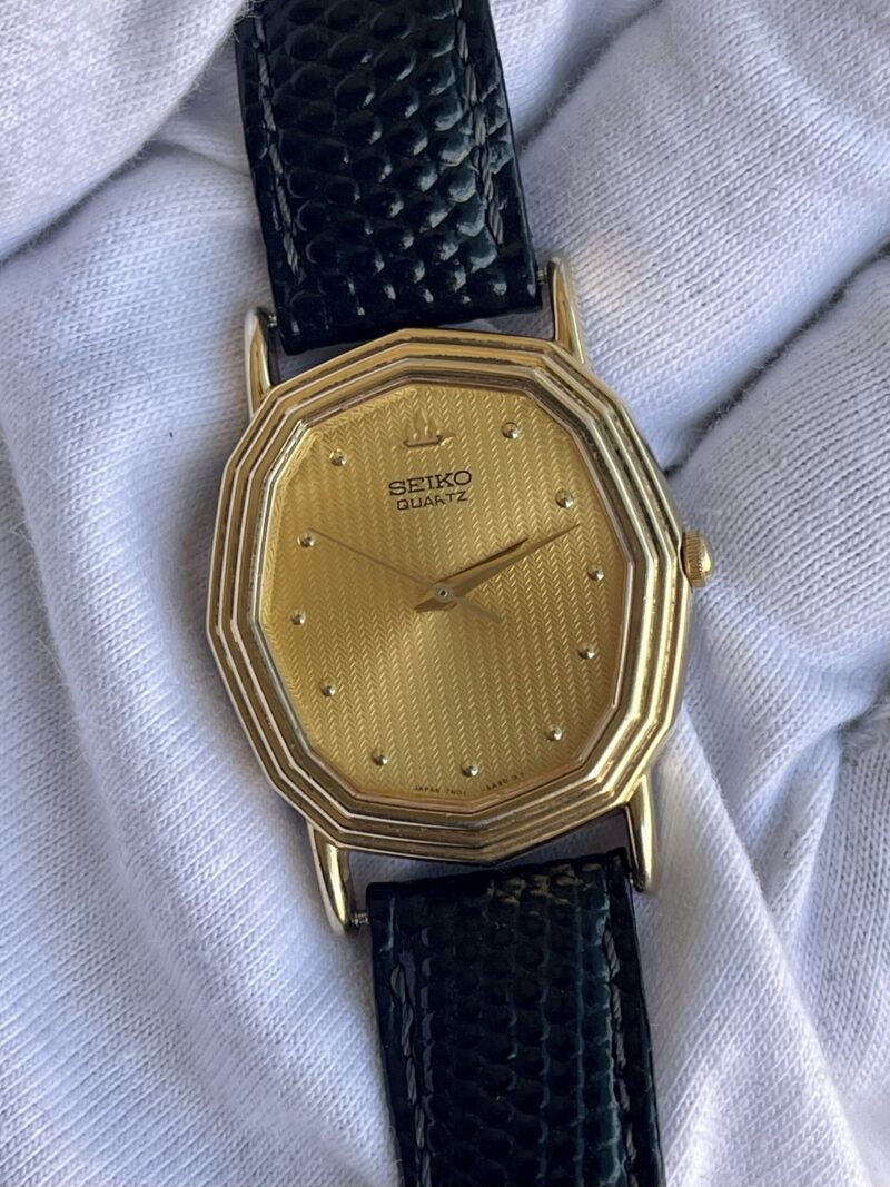 Seiko Japan Unisex Gold plated - Image 5