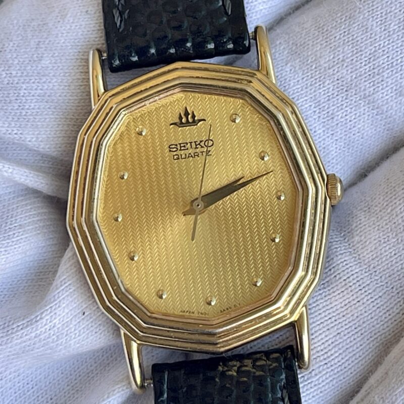 Seiko Japan Unisex Gold plated