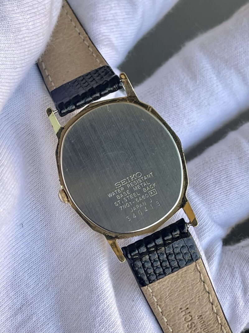 Seiko Japan Unisex Gold plated - Image 4