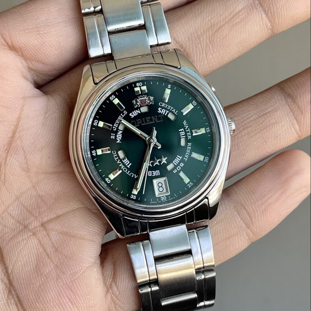 ORIENT Japan 3 Star Automatic Green Dial