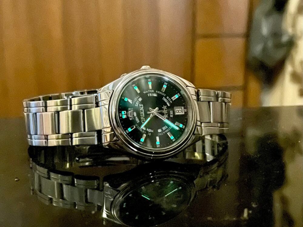 ORIENT Japan 3 Star Automatic Green Dial – photo 5