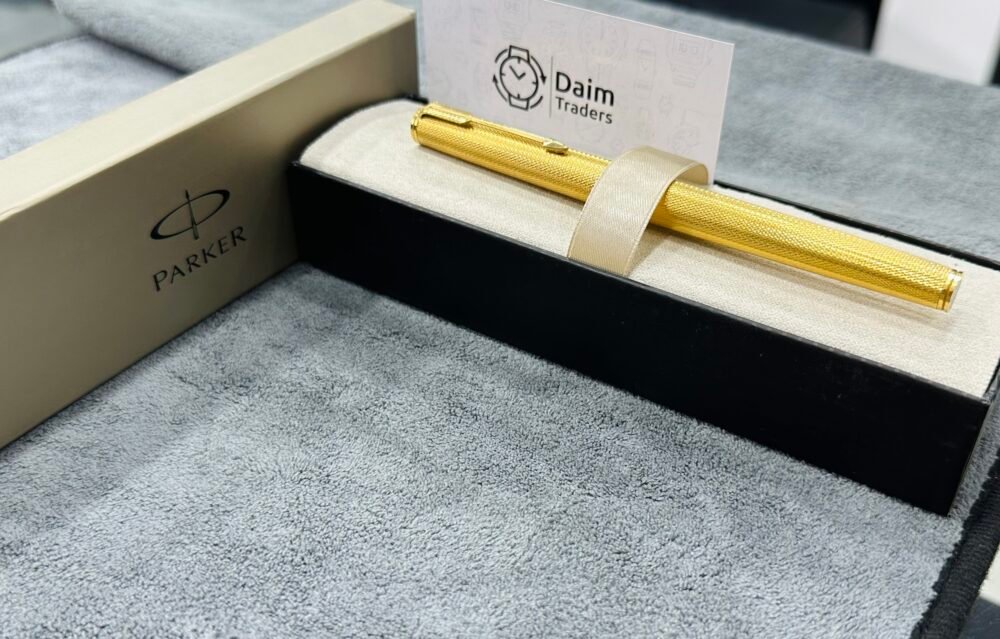 PARKER d'Orge Vintage 18k Solid Gold Nib Fountain Pen – photo 2