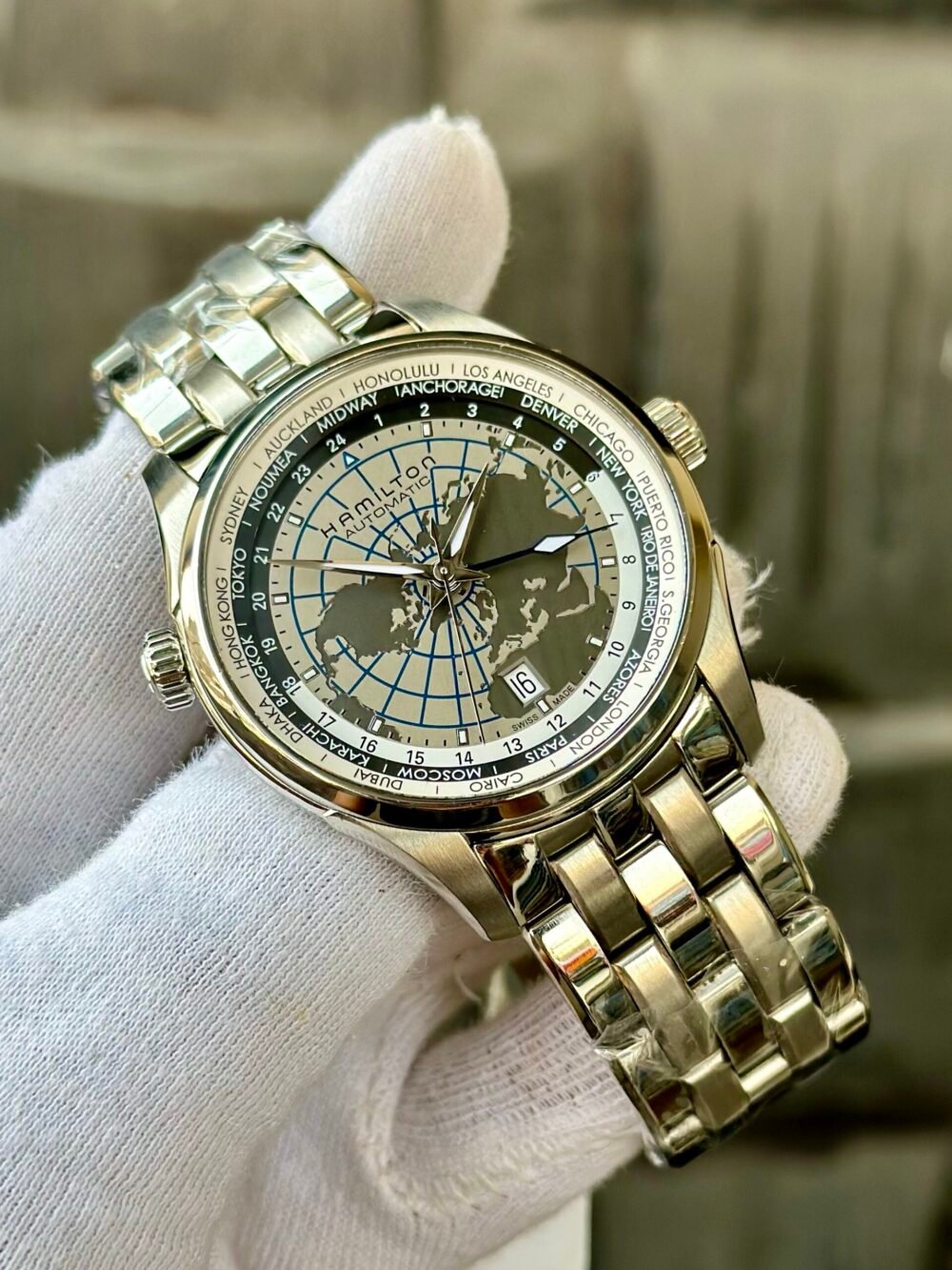 HAMILTON JazzMaster GMT H32605181 – photo 5