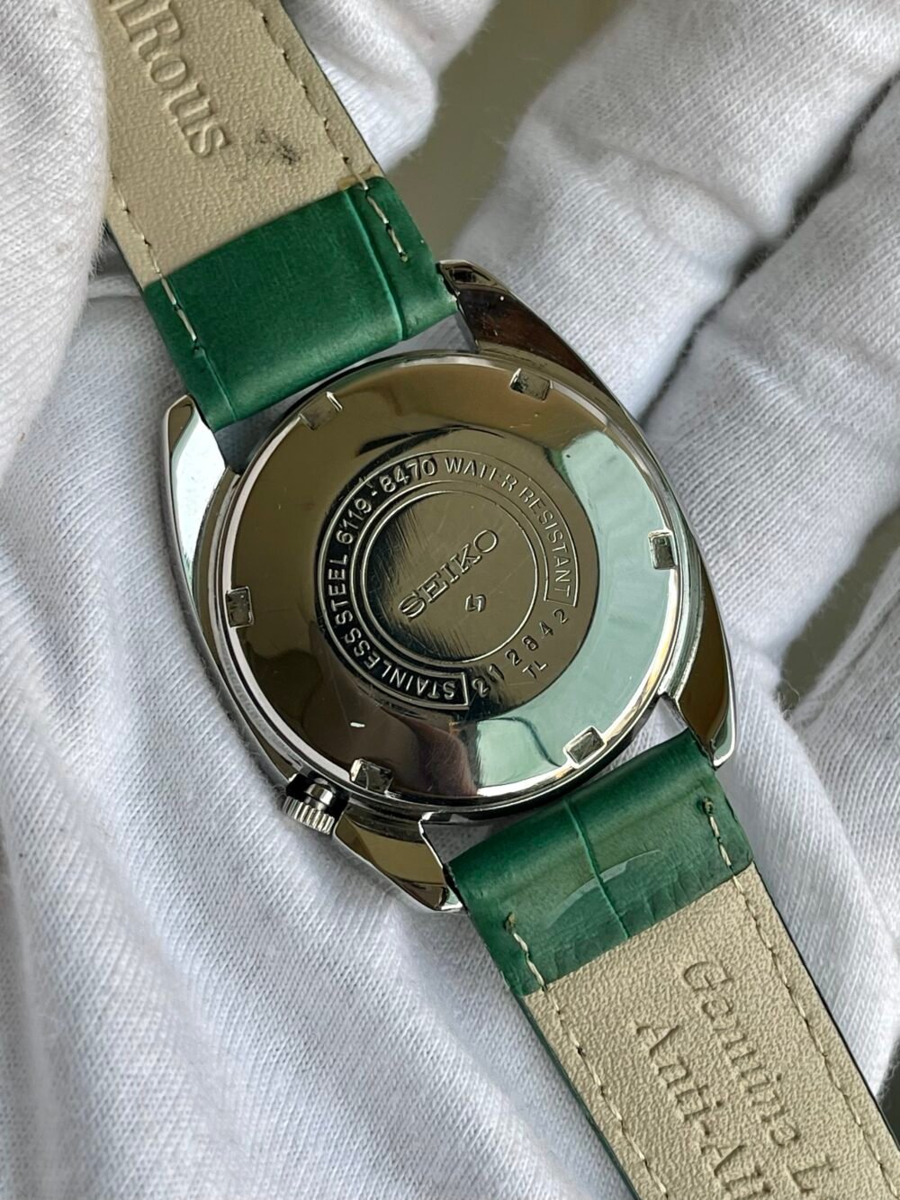 Seiko 5 Japan Vintage Rare Green – photo 4