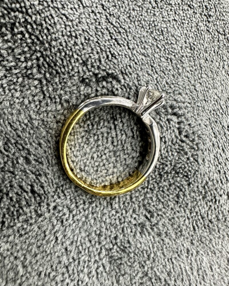 Gold14k Ring Marquise Diamond - Image 2