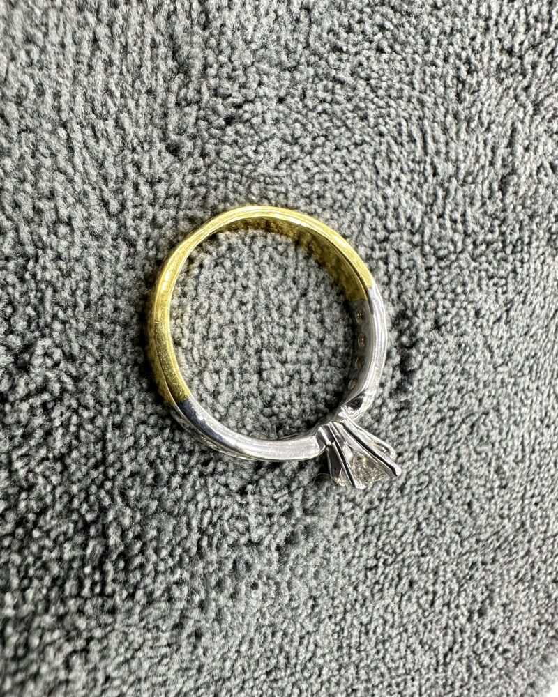 Gold14k Ring Marquise Diamond - Image 3