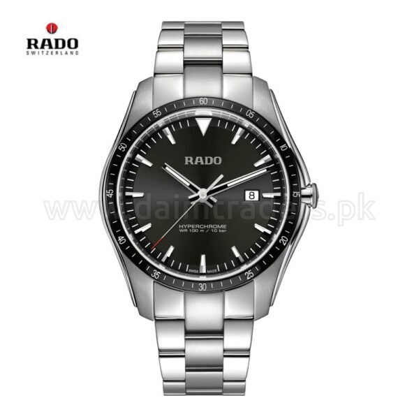 RADO HyperChrome R32502153 Black Dial 44mm Quartz Swiss Mens