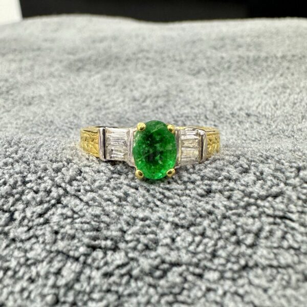 Gold14k Emerald Ring
