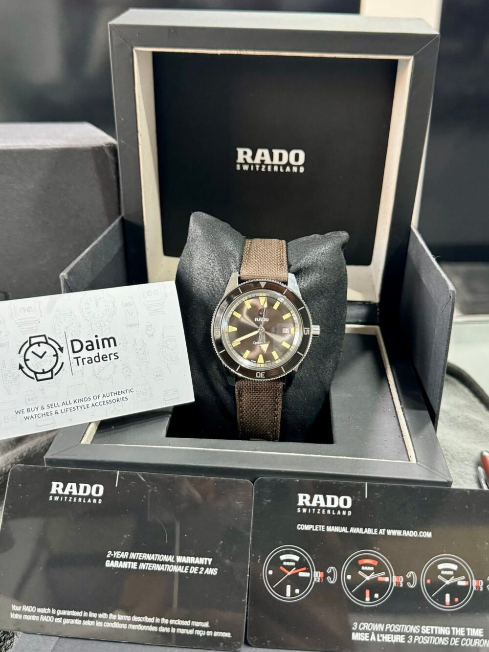 RADO Captain Cook R32505305 Swiss Mens – photo 2