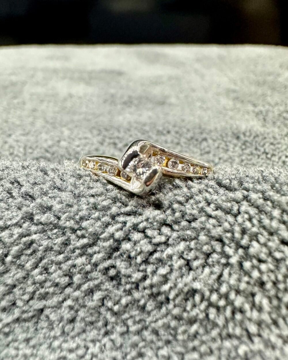 Gold14k Princess Diamond Ring