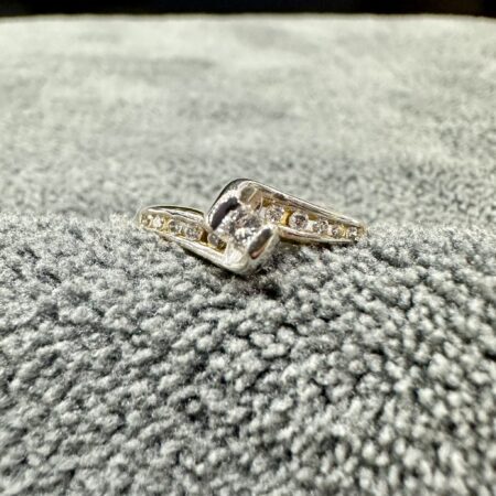 Gold14k Princess Diamond Ring