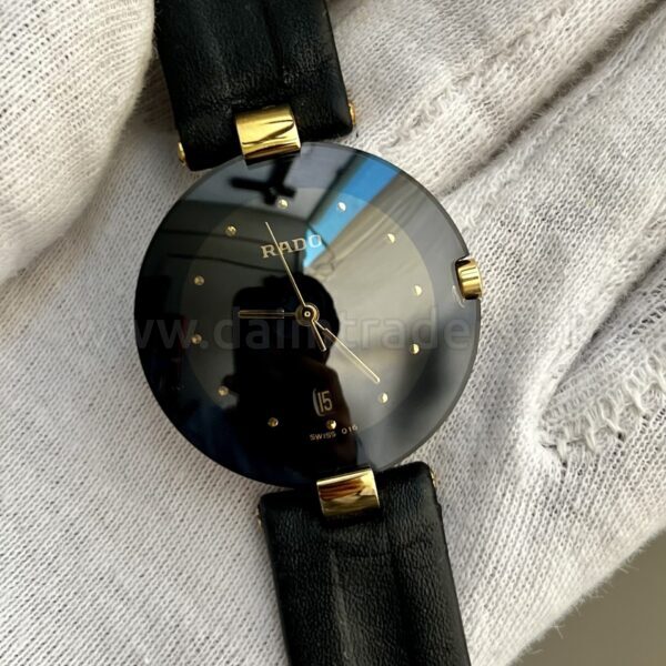 RADO Coupole 129.4077.4N Black Dial Sapphire 34mm Quartz Swiss Unisex