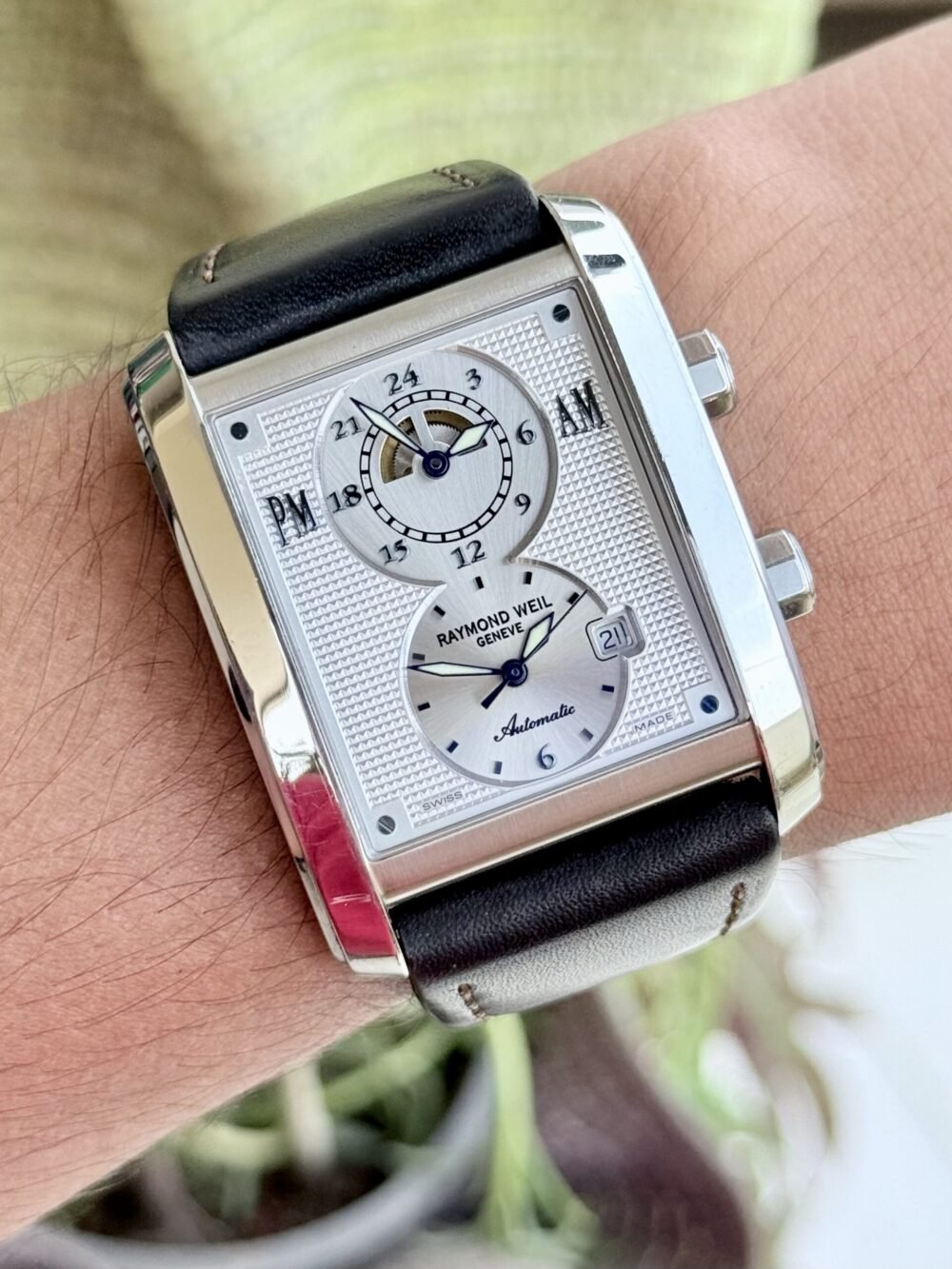 Raymond Weil Don Giovani 2888 Auto Dual Time Swiss Mens