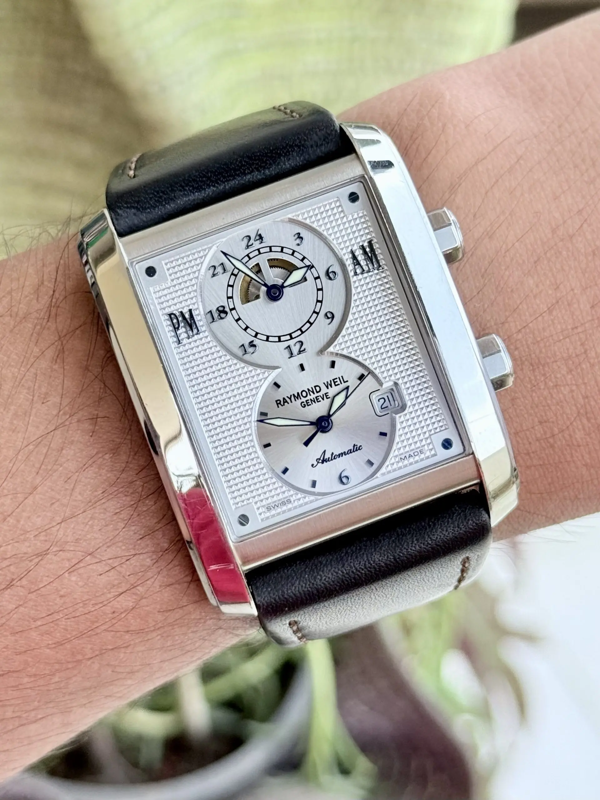 Raymond Weil Don Giovani  2888 Auto Dual Time Swiss Mens
