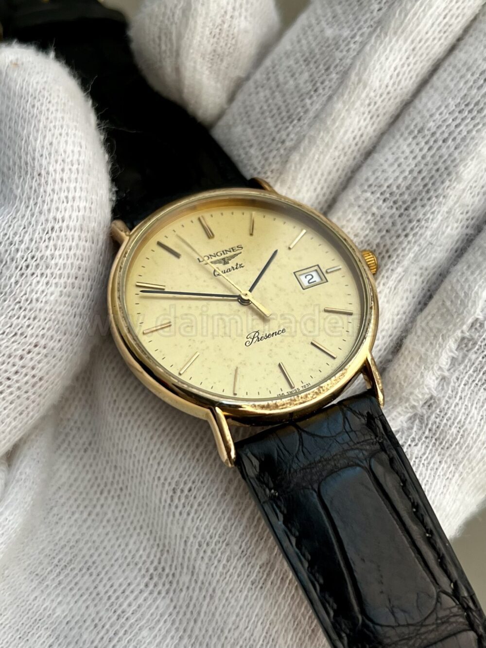 LONGINES Presence Swiss Quartz Gold Plated 7229.150 – photo 3