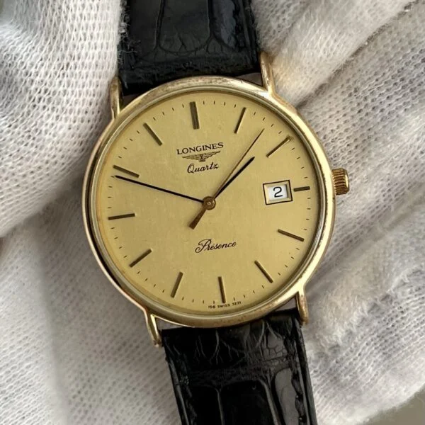 LONGINES Presence Swiss Quartz Gold Plated 7229.150