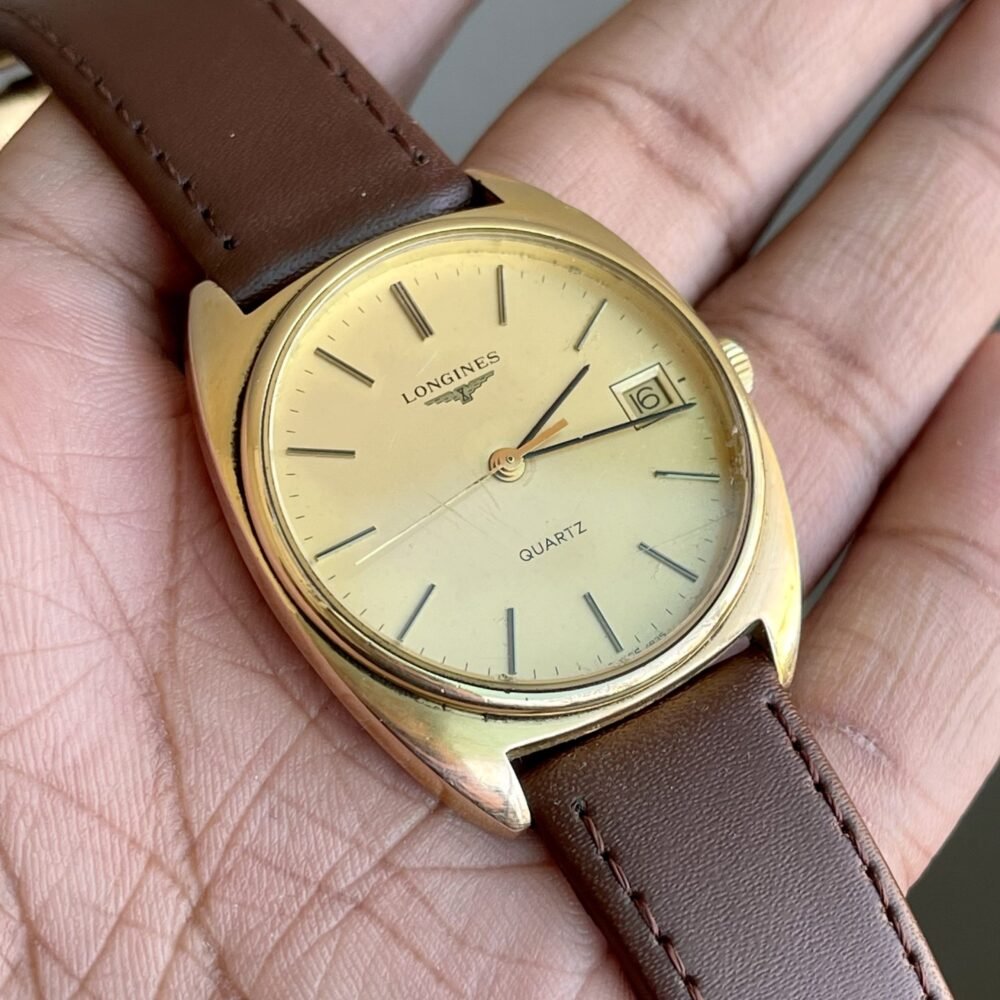 LONGINES Swiss Quartz 38mm Gold Plated – photo 2