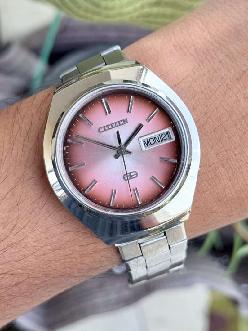 CITIZEN Cosmotron ECT- W78SS Japan Mens