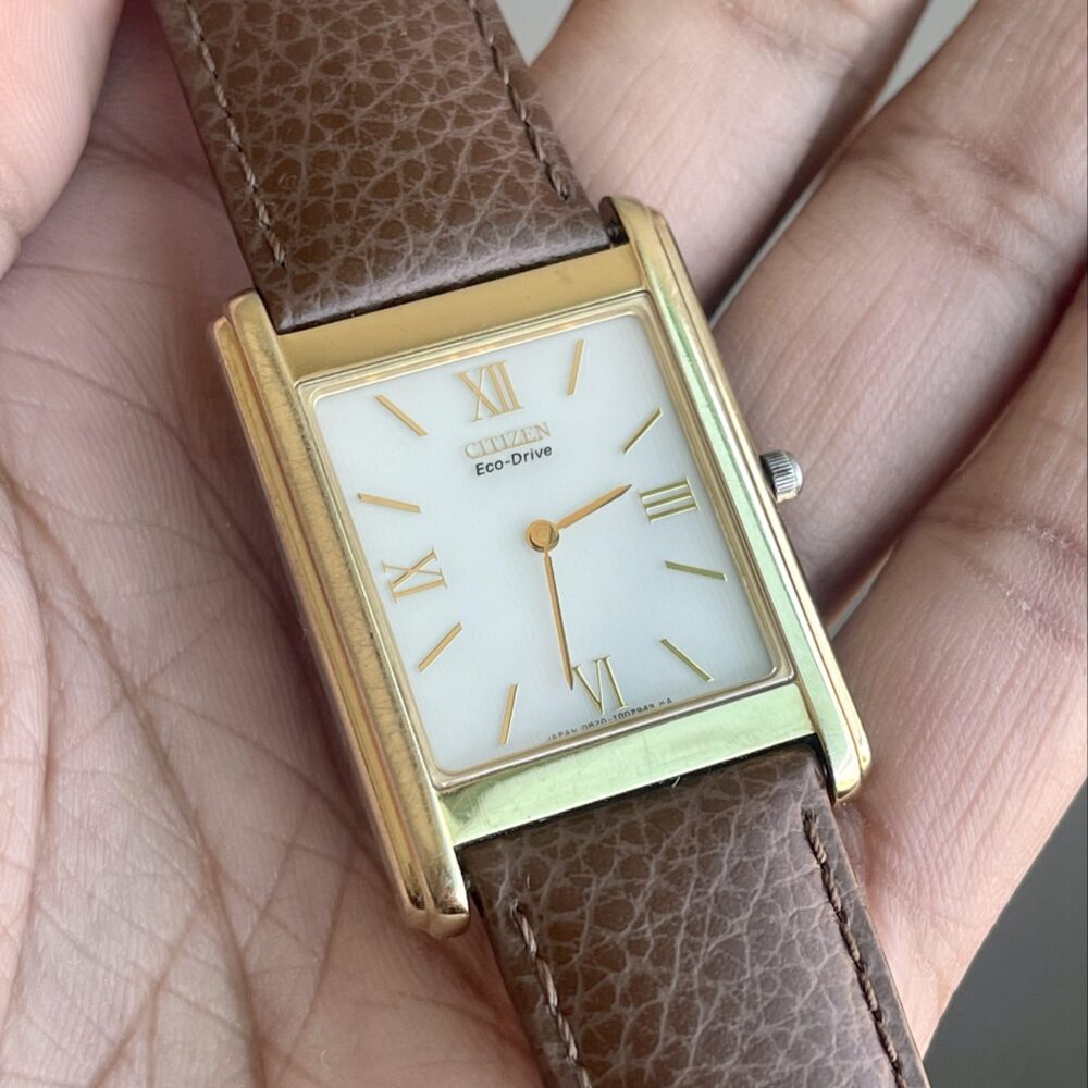 Citizen Japan Tank Case Slim Eco Drive – photo 2