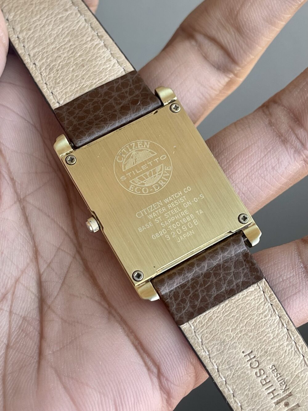 Citizen Japan Tank Case Slim Eco Drive – photo 5