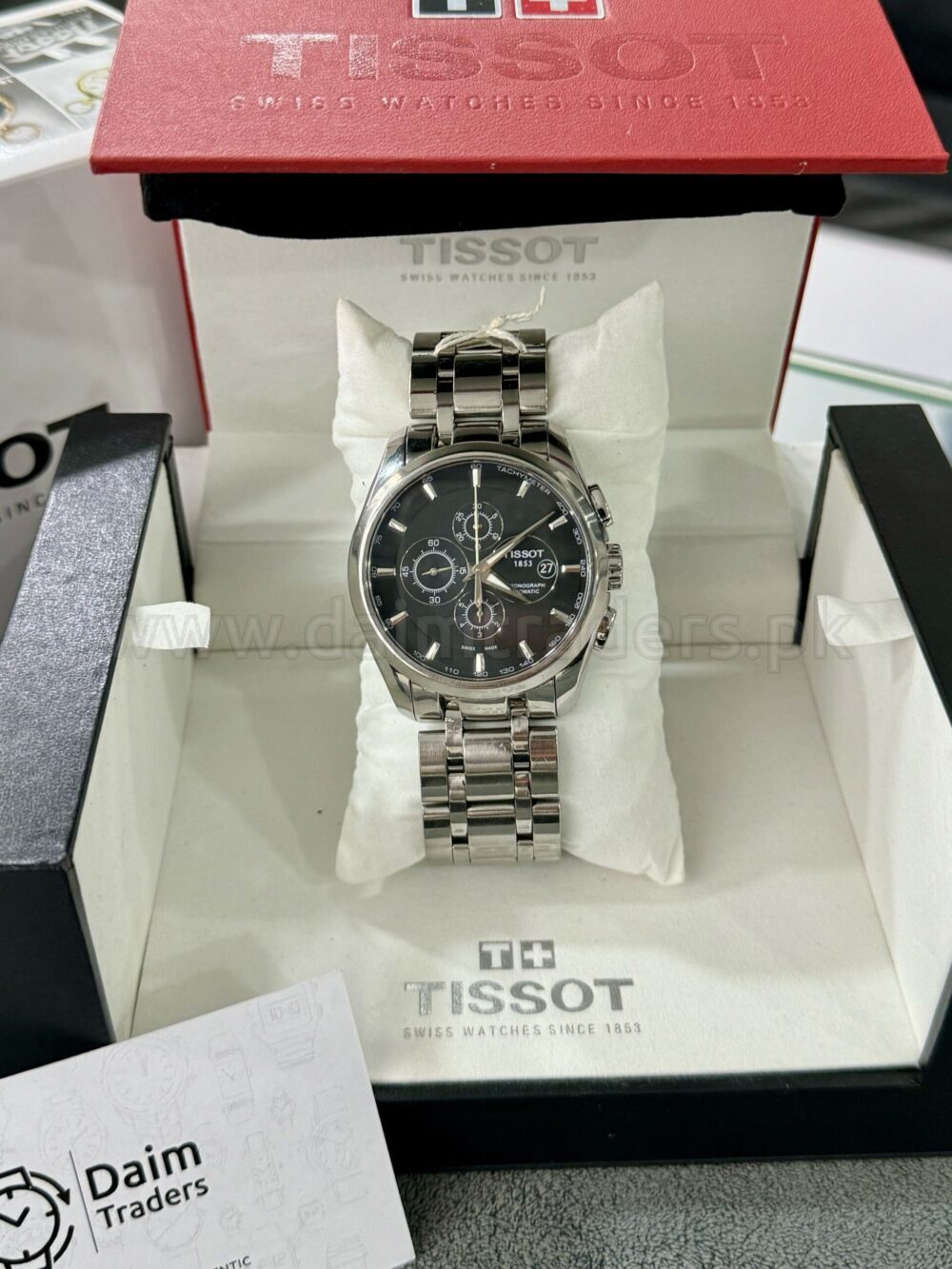 Tissot Couturier Automatic Chronograph T035.627.11.051.00 Swiss Mens – photo 4
