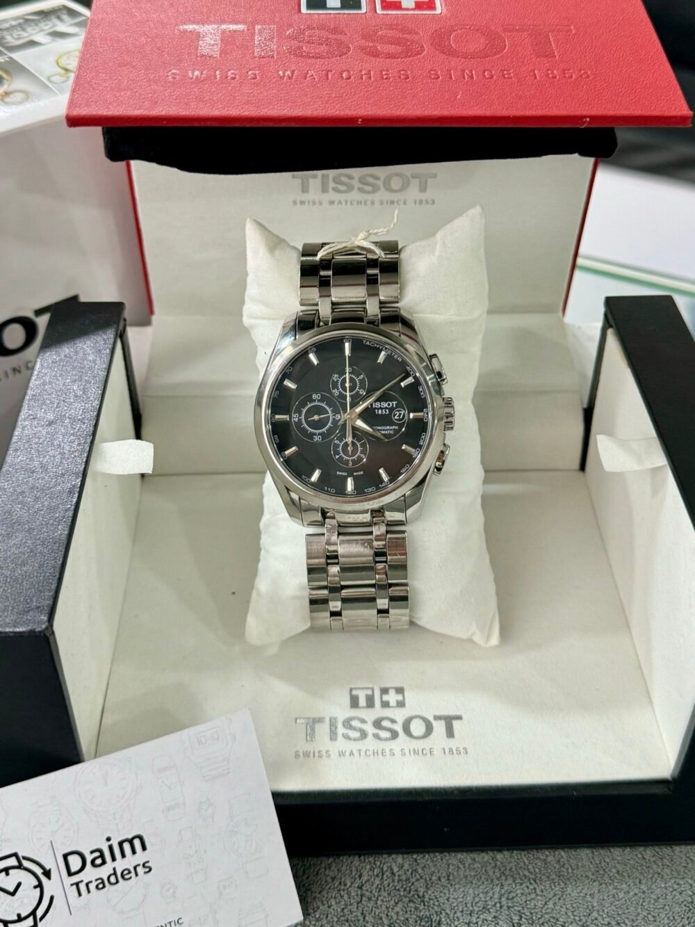 Tissot Couturier Automatic Chronograph T035.627.11.051.00 Swiss Mens – photo 4