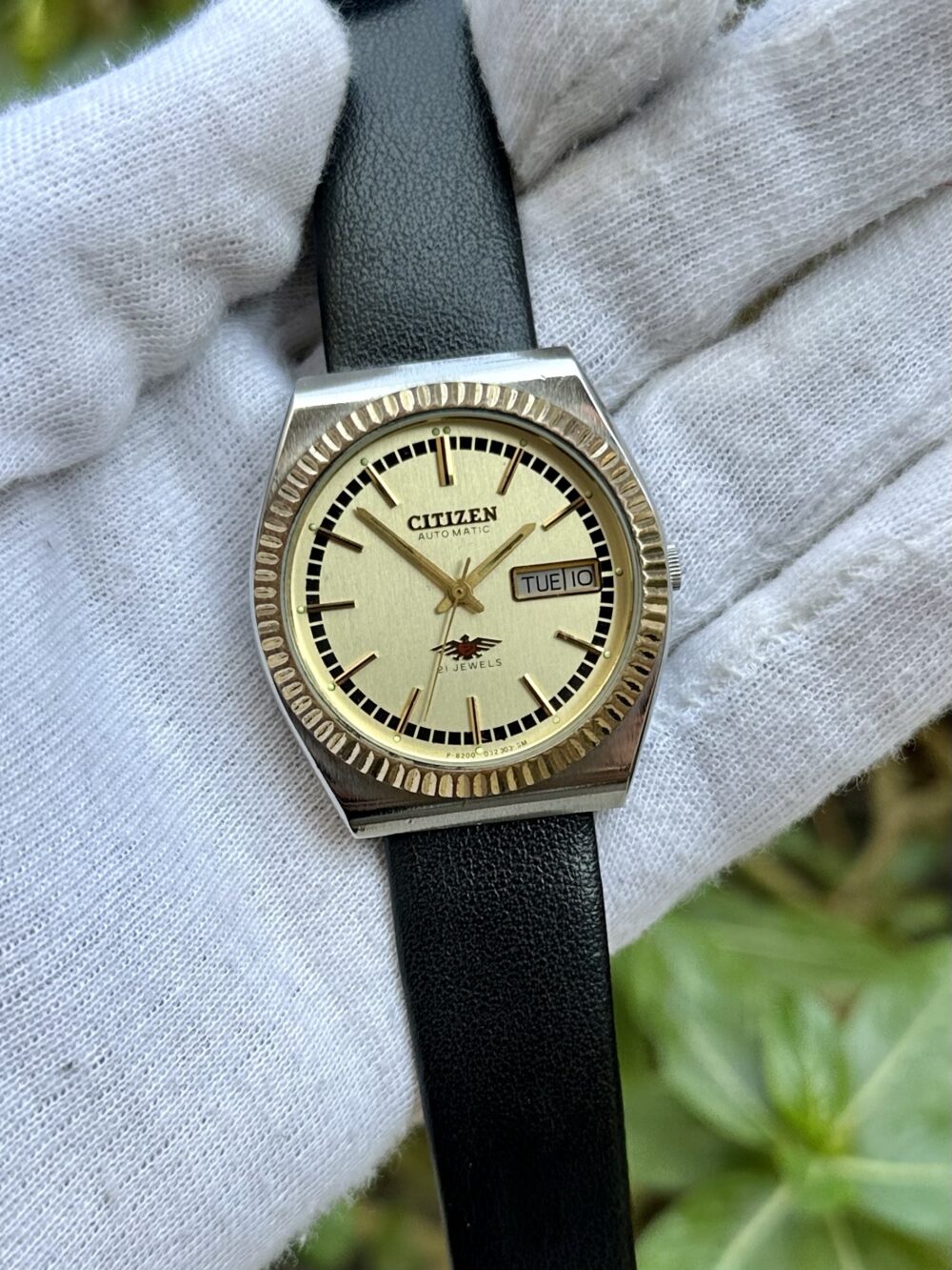 Citizen Automatic Japan Vintage Fluted Bezel