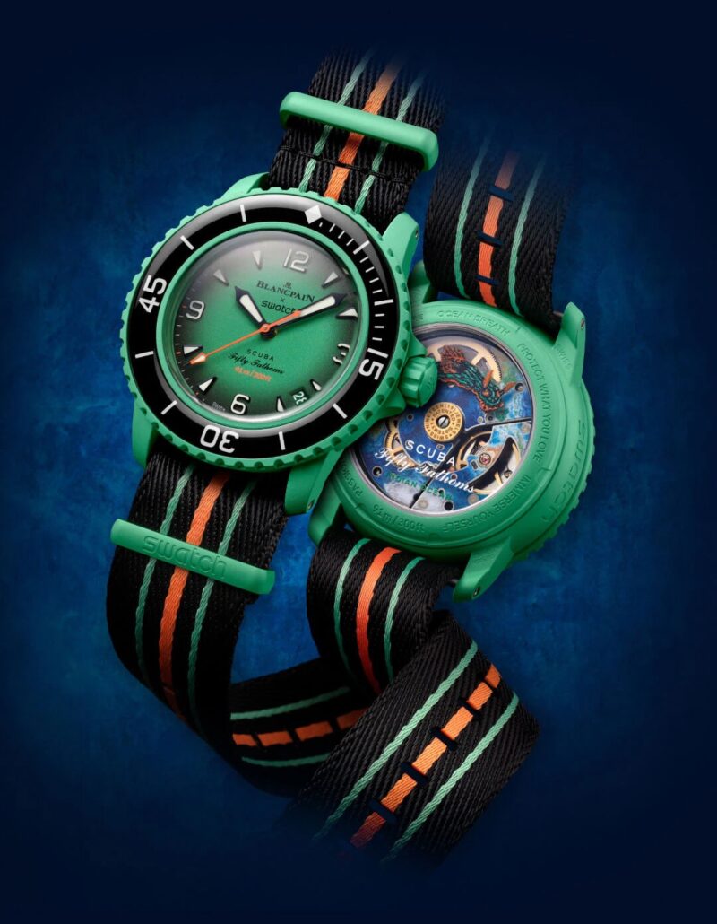 BLANCPAIN X Swatch Indian Ocean Swiss Mens
