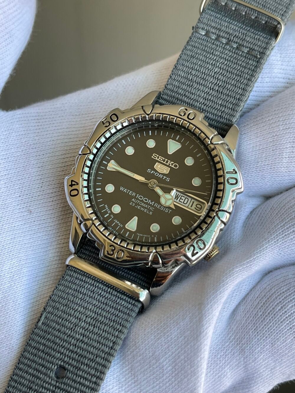 Seiko 5 Sports Japan Nato Strap – photo 5