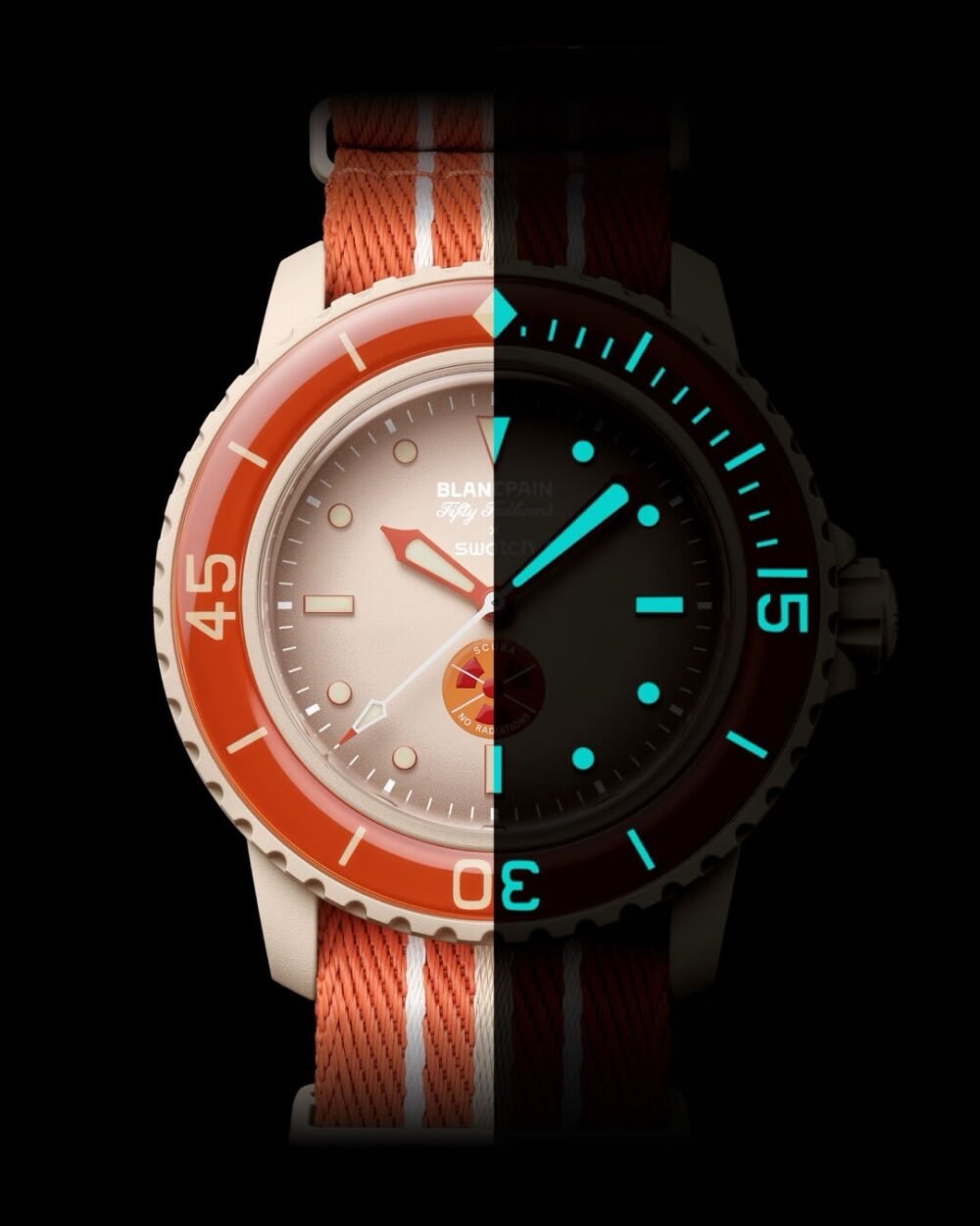 Blancpain X Swatch Scuba Fifty Fathoms Arctic Ocean Swiss – photo 4