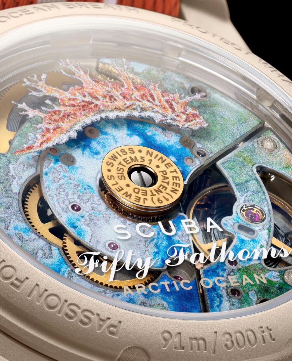 Blancpain X Swatch Scuba Fifty Fathoms Arctic Ocean Swiss – photo 3