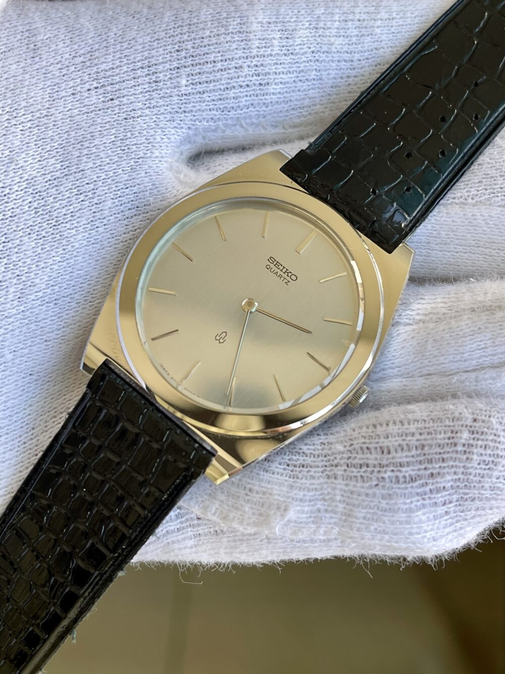 SEIKO Quartz Ceramic Case RARE Slim watch – photo 5