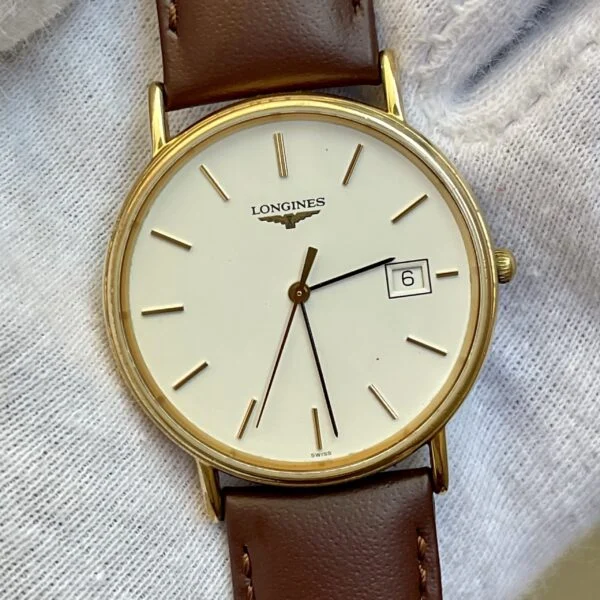 LONGINES Quartz Swiss Gold Plated L4.636.2