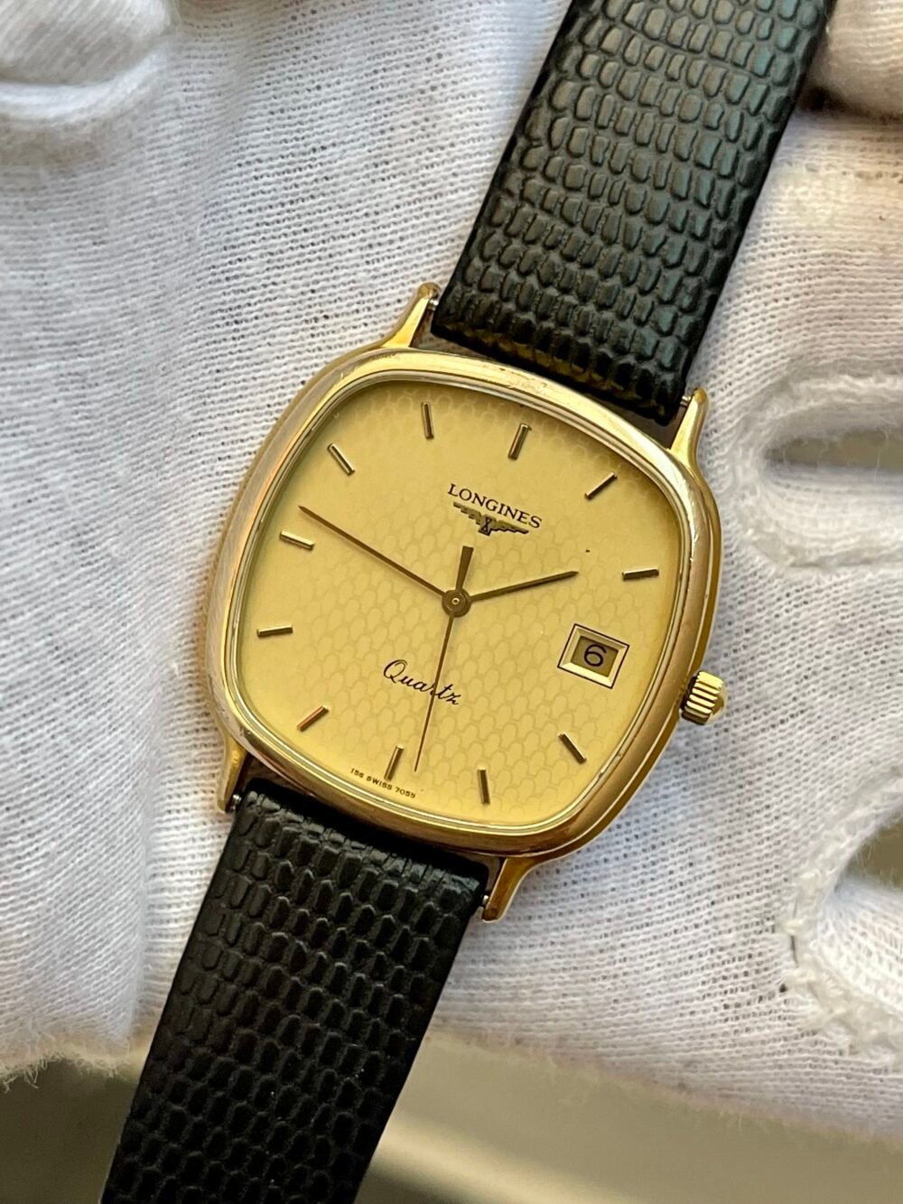 LONGINES Swiss Quartz Textured Dial 7013 – photo 5
