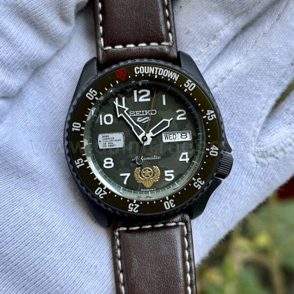 SEIKO 5 Sports Street Fighter Guile SRPF23K1 Limited Edition Automatic Japan Mens