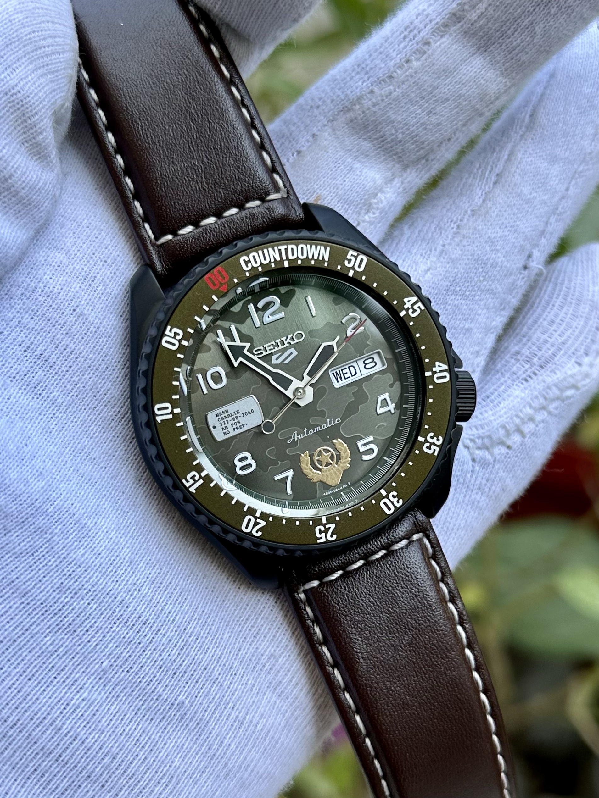 SEIKO 5 Street fighter Guile Japan Limited | Daim Traders
