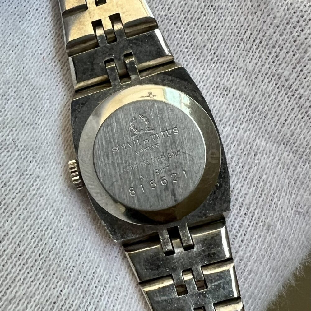 TITUS Silver Dial White Gold Plated Vintage Automatic Swiss Ladies – photo 2