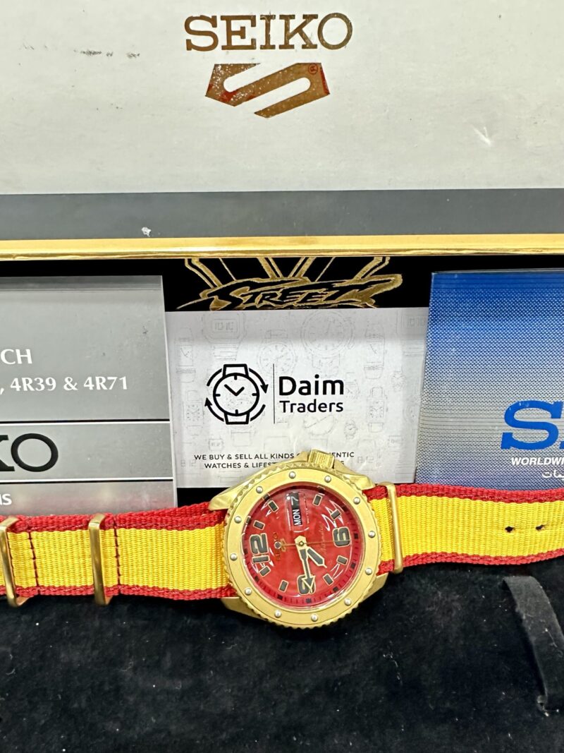 SEIKO 5 Sports Street fighter Limited edition - Image 3