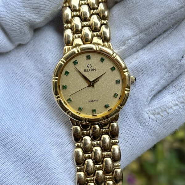 Elgin Swiss Gold Plated Mens