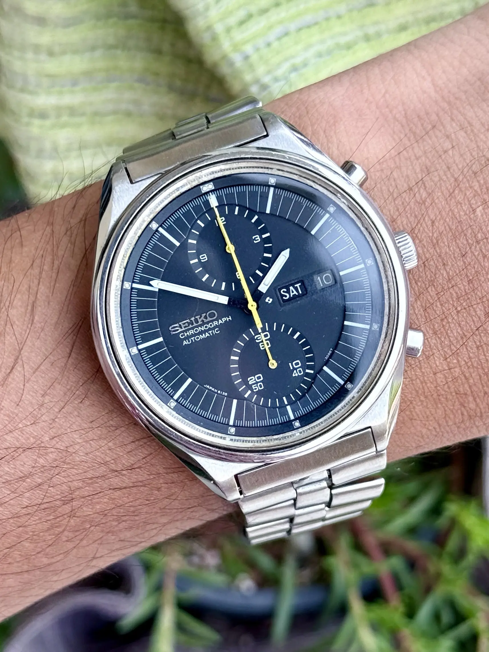 SEIKO Mechanical Automatic 6138-3002 Japan Men